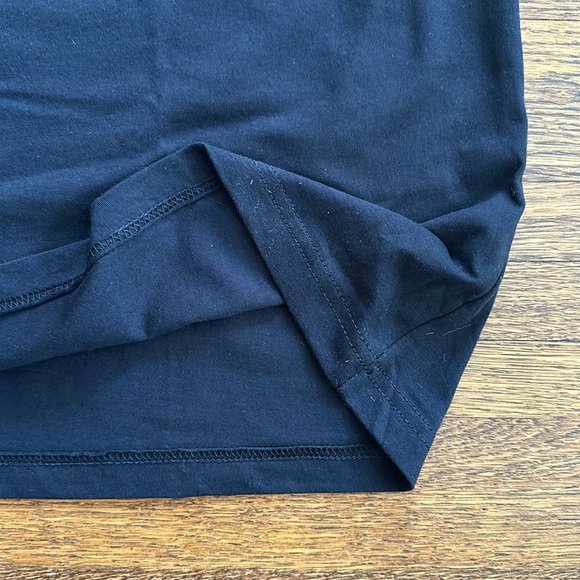 Black Cotton Short Sleeve Los Angeles Graphic Tee Shirt - Picture 2 of 3